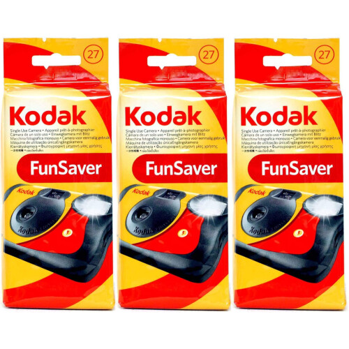 Kodak Engangs Kodak-kamera [Camera] 3Pak