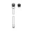 Grohe Grohe 46174000 Mangueira Metalflex de 59 polegadas para torneira de cozinha Chrome 3