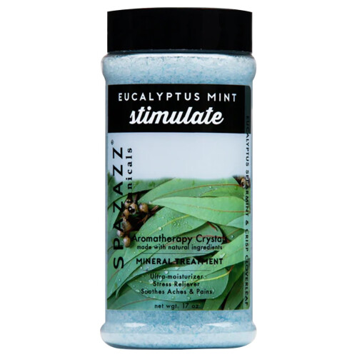 Spazazz eucalipto spa e cristais de banho