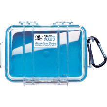 Pelican 1020 Micro Case (Blau/Transparent)
