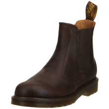 Dr. Martens Unisex 2976 Crazy Horse Chelsea Boot, Gaucho, 8 B(M) US Donne / 7 D(M) US Uomini