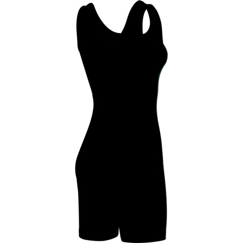 Asics ASICS Women's Women's Solid Modified Singlet, Black, Small 1