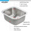 Lavello da bar HOUZER CS-1307-1, acciaio inossidabile 4