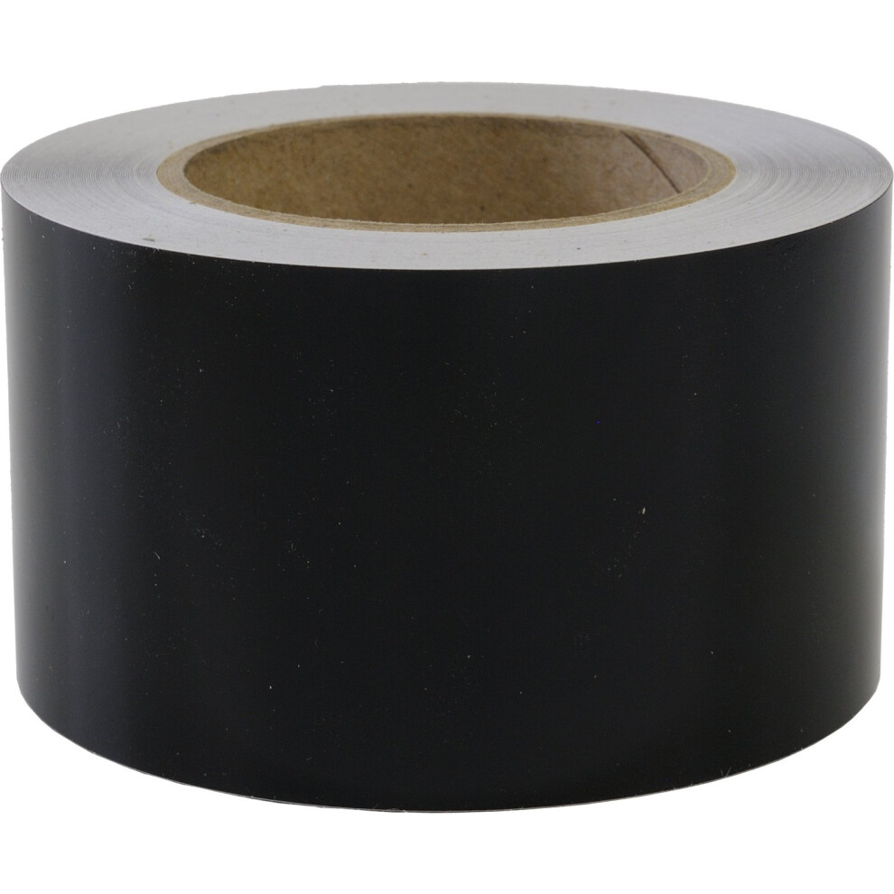 Bande Solide Lineardesigns De 2 Pouces Pour Voiture, Camion, Bateau Vinyle 3 Mil 2 Po X 50 Pi Noir-image