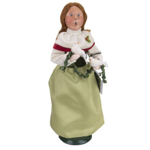 Byers 'Choice 2 TurtleDoves Corroler Figurine 732 din colec?ia 12 Days of Christmas