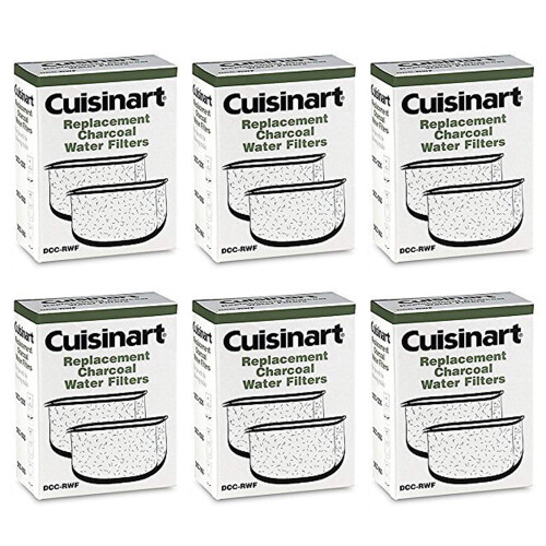 Cuisinart Cuisinart DCC-RWF-6PK (12 Φίλτρα) Φίλτρα Νερού Άνθρακα σε Κουτί Cuisinart DCC-RWF