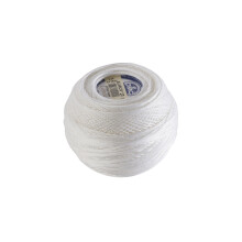 DMC 167G 20-Blanc Cebelia H?klet Bomuld Hvid 405-Yard Str. 20