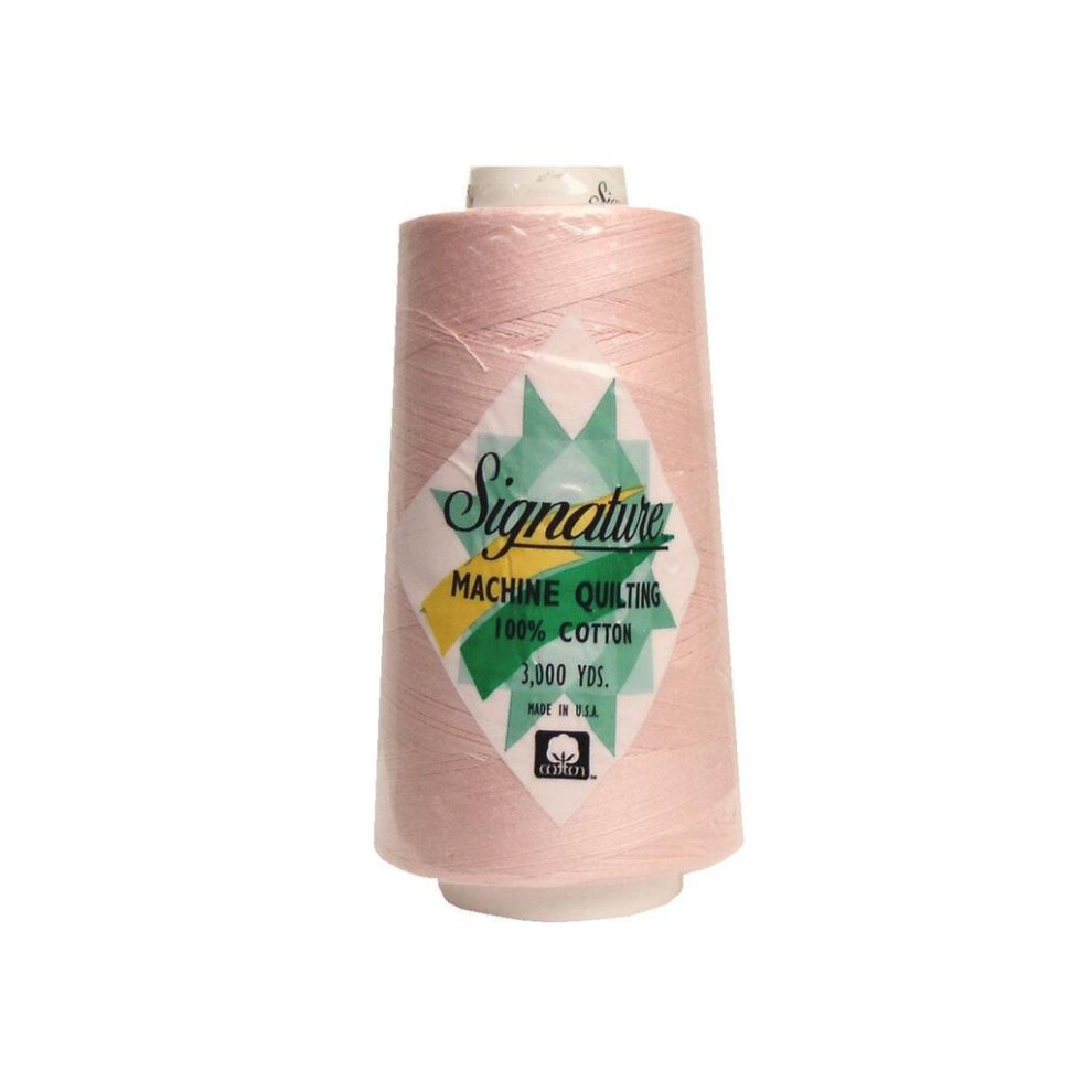 Signatur Signature Thread Cotton Qlt 40Wt 3000Yd Petal Notion Pink