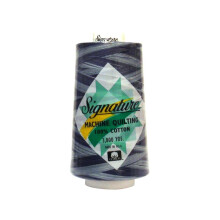 Hilo Signature, hilo para acolchar Signature 100% Ctn, 3000 yd VAR, Denim 100% CtnQltVarThrd3000Dm