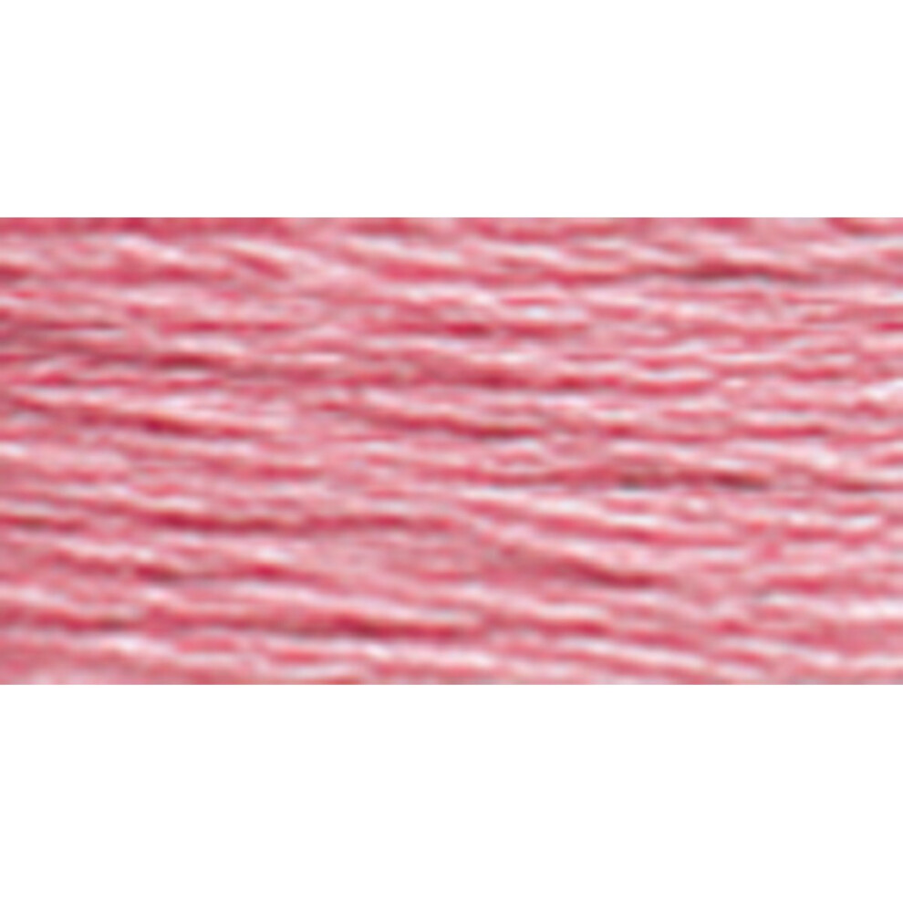 DMC 117-3326 Mouline Stranded Cotton Six Strand Embroidery Floss Thread  Light Rose  8.7-Yard  Pack of 1