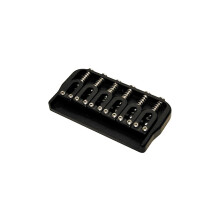 Hipshot 6-String Us Fix Guitar Bridge .125 Negru