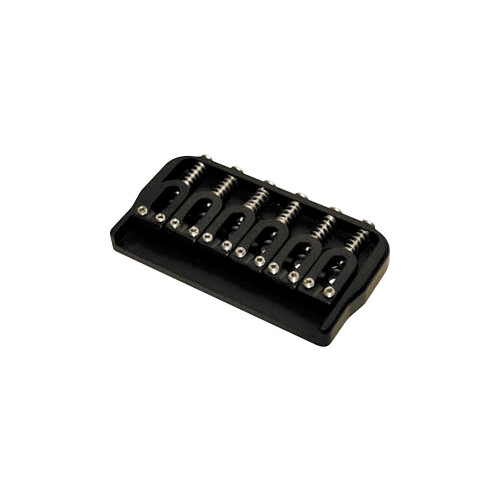 Hipshot 6-String Us Fix Guitar Bridge .125 Negru