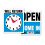 Sinal de manchete Open-sheads-late 1