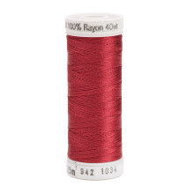 Nici Sulky Rayon do szycia burgunda o dlugosci 250 jardw