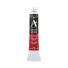 Tinta para Aquarela Grumbacher Academy, 7.5ml/0.25 Onça, Tom Vermelho Claro (A120)