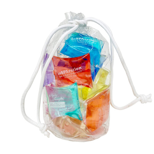inSPAration Spa and Bath Aromatherapy Model# 151 Sample Gift Pack Bag  1/2-Ounce