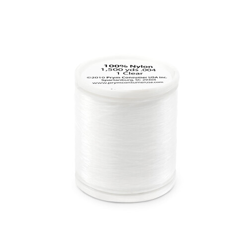 Dritz 3148 Machine Quilting Thread  1 500-Yards  Clear 1