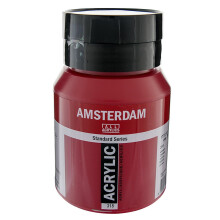 Amsterdam Tarens T1772-318-2 Acrylfarbe, Acrylfarbe Karminrot, 500 ml, 477542