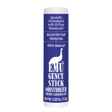 Montana Emu Ranch - Univerzln hydratacn kapesn tycinka EMUgency - 0,25 unce - Pomh zmrnit popraskan a roztrepen rty a pokoku