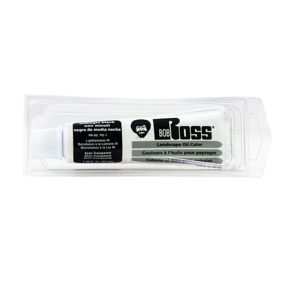 Bob Ross Weber MR6004 37Ml Artist Oil Color  Midnight Black
