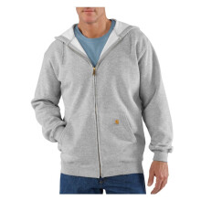 Carhartt mäns Loose Fit Midvikt Fulldraget Sweatshirt, Heather Gray, X-Large US