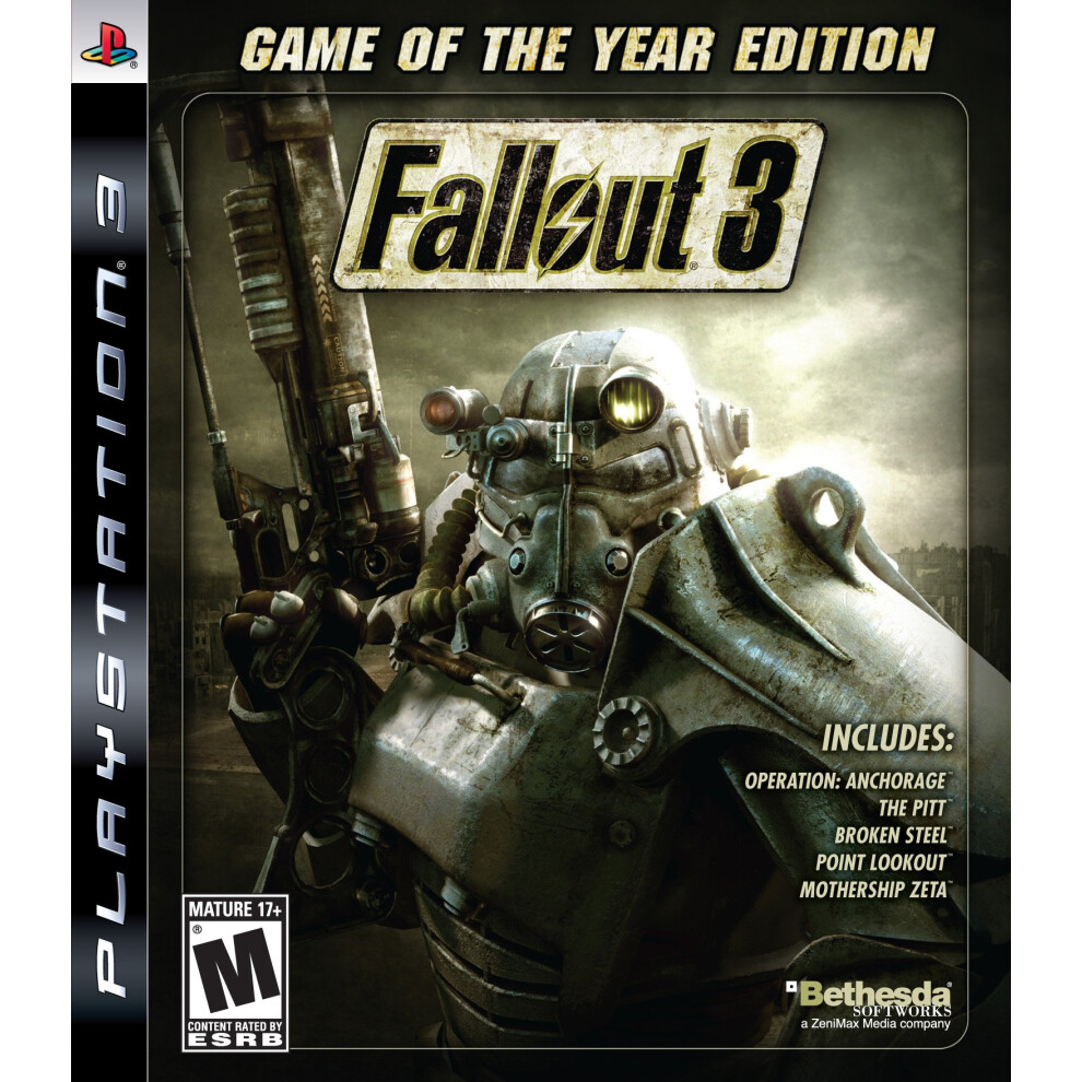Bethesda Fallout 3: Game Of The Year Edition