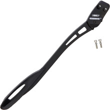 Pletscher Unisex's 18mm Comp Zoom 2 Bolt Kick Stand-Silver  17 mm  Black  One Size