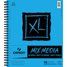 Canson XL-serie Mixed Media Pad Zijdraad 11x14 inch 60 vellen -