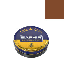 SAPHIR Shoe Polish Pate de Luxe 50ml Tin - Made in France - Light Brow