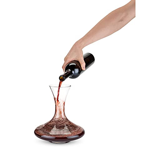 True Wine Elipse Traditional Decanter Clear 67 oz 2