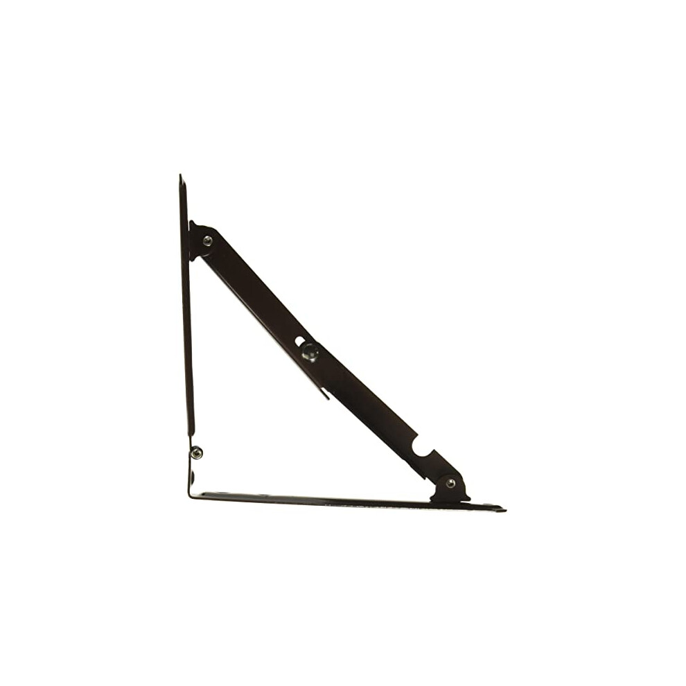 JR Products 20735 Folding Shelf Bracket  Brown  775 x 775 x 1175