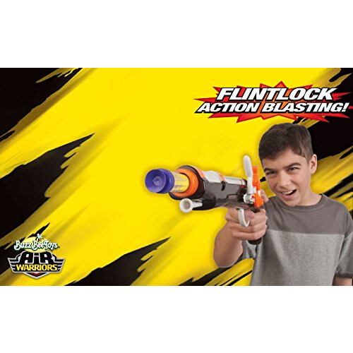 Buzzbee Pirate Flintlock espuma Dart Blaster 2