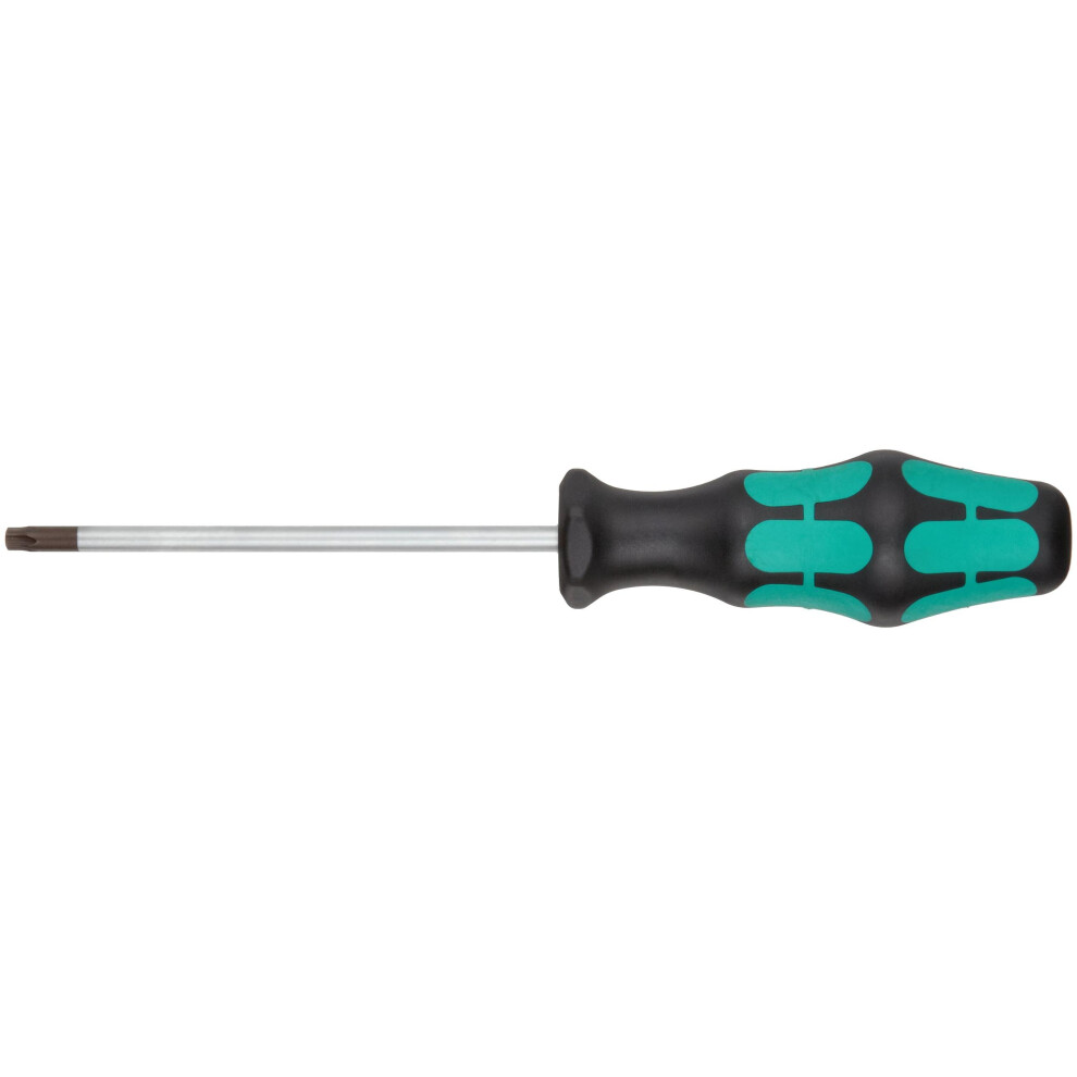 Wera 05138264001 Kraftform Plus 367 Torx BO Screwdriver  With Bore Hole  TX 27 Head  4-9/16 Blade Length
