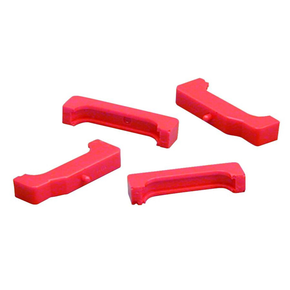 Prothane 7-1711 Urethane Gm Style Small Block Engined Radiator Isolators Red 636169135125
