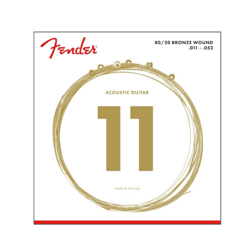 Fender Fender 80/20 ?p????? ???d? ????st???? ?????a? 70CL .011-.052