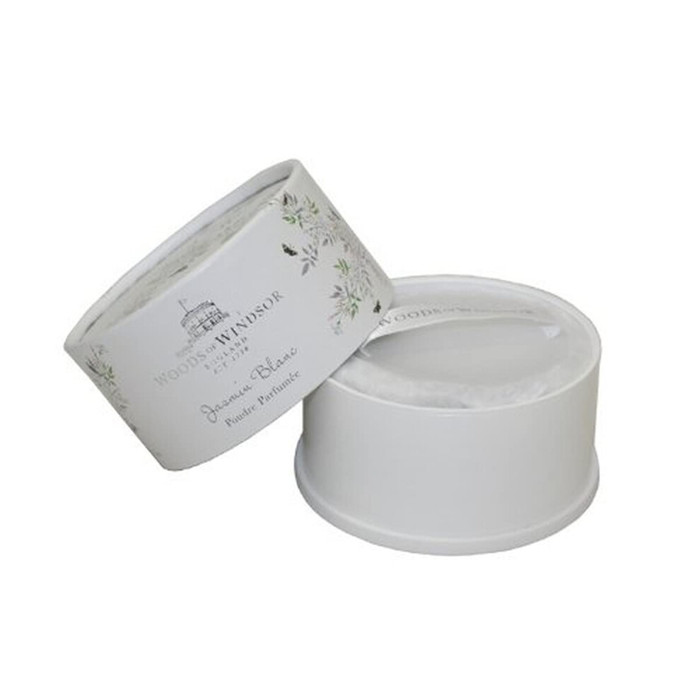 Woods of Windsor White Jasmine Body Dusting Powder with Puff for Women 3.5 Ounce 3.5 Ounce Pack of 1 K74739-bf