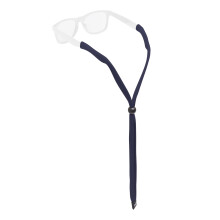 Chums originale bomuldsholder - Unisex briller keeper til solbriller og briller - Justerbar pasform og fremstillet i USA (Standard -end Navy) en