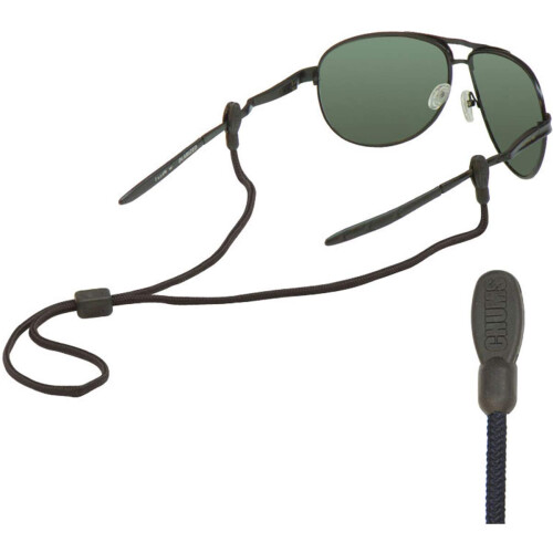 Chums Slip Fit 3mm Rope Eyewear Retainer Sort