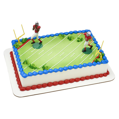 Decora?ia tortului de decoset de fotbal-touchdown