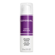 COVERGIRL, Suero Primer Sin Aceite Simply Ageless para un Comienzo Antiedad, 1 onza, 1 Unidad (embalaje puede variar)