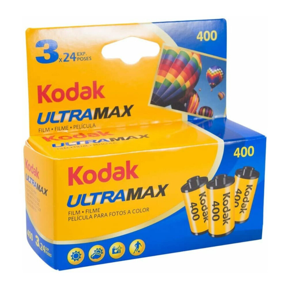 Kodak 6034052 Ultra Max 400 Film () Blue/Yellow