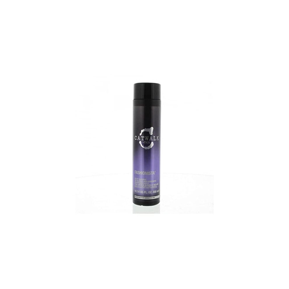 TIGI Catwalk Fashionista Shampoo for Unisex  Violet  10.14 Fl Oz