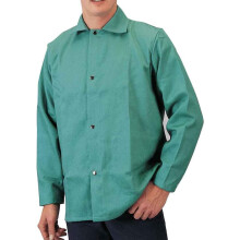 Tillman Unisex Volwassenen Modern 6230 Firestop Lasjas 30" 9oz XL, Groen, X-Large