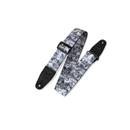 Levys Leathers 2 Polyester guitar Strap Sublimation-Printed with origi