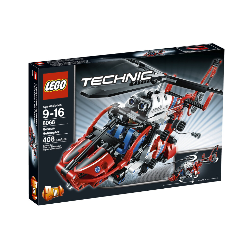 Lego Technic 8068 - Elicottero Di Salvataggio-image