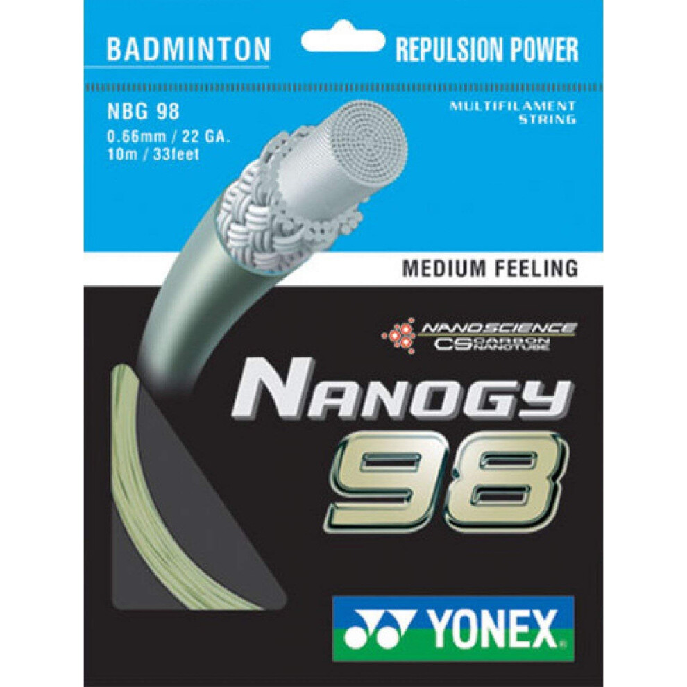 Yonex Nanogy BG 98 Badminton String - Cosmic Gold-image-OPC-PFSXPSP-NEW