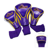 Team Golf NCAA East Carolina Pirates Contour Golf Club Headcovers (3 COMPT) numrot 1 3 & X FIT