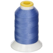 Fio Coats & Zippers para Exterior, Mini Carretel de 200 Jardas, Azul Céu