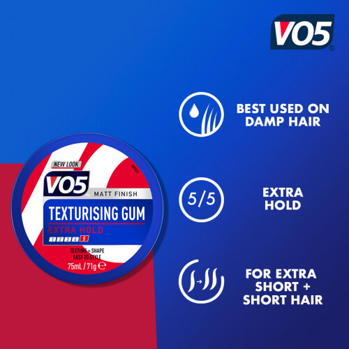 VO5 VO5 Extreme Style Texturising Gum (75ml) 2
