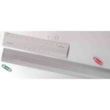 Alumicolor Architect Ruler W/4 Bevel skala til tegning af Drafting & Engineering venstre til h?jre kalibreringer divideret med 1/32 1/16 1/8 1/4